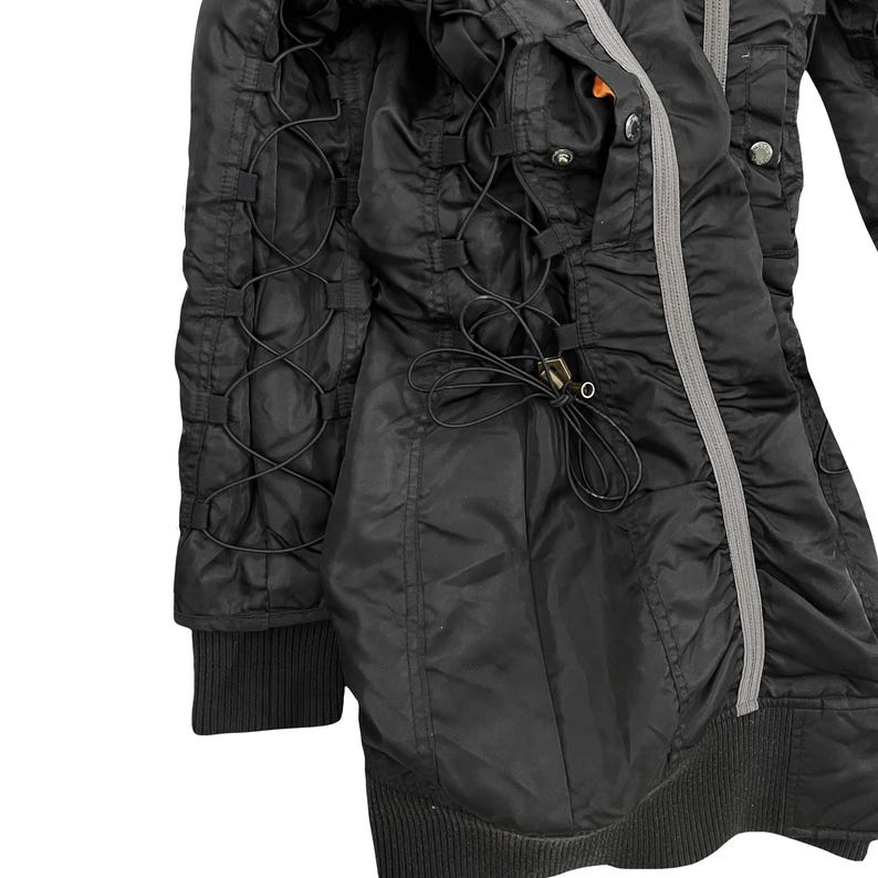 Avirex Fishtail Mod Parka Jacket || Pure Leather Jacket image 4
