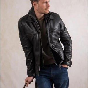 Gosforth Leather Coat