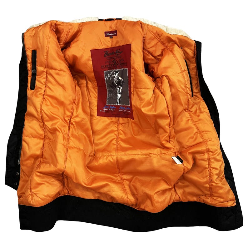 Avirex Fishtail Mod Parka Jacket || Pure Leather Jacket image 11
