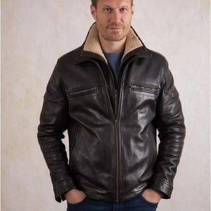 Gosforth Leather Coat