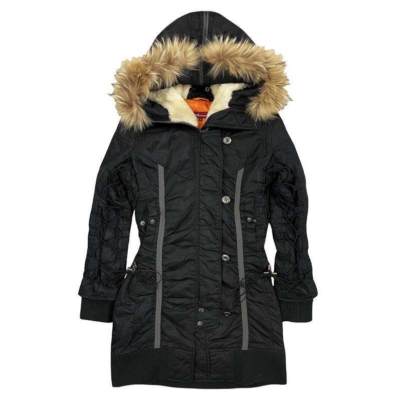 Avirex Fishtail Mod Parka Jacket || Pure Leather Jacket image 1