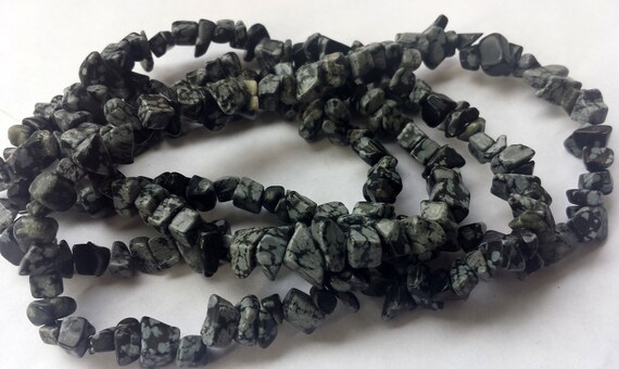 Snowflake Obsidian 36 Chips