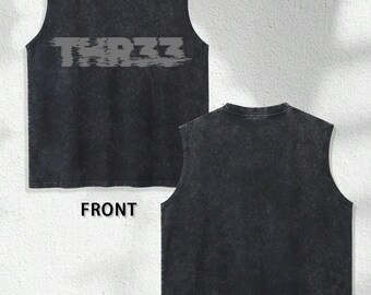 THR33 グラフィティロゴ タンクトップ