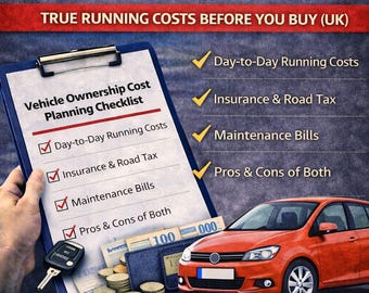 Vehicle Ownership Cost Planning Checklist (UK)