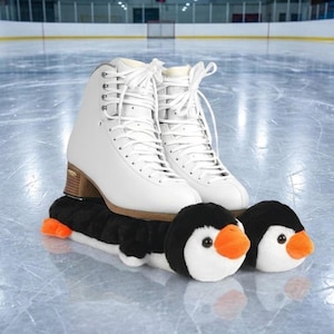 Pluche dierenschaatshoezen | Kunst- en hockeyschaatsbeschermers