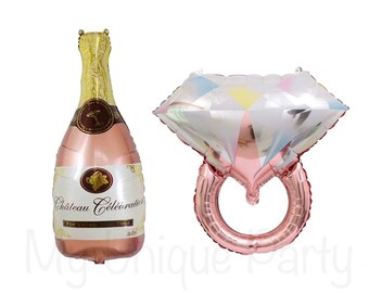 Champagne Balloon Etsy