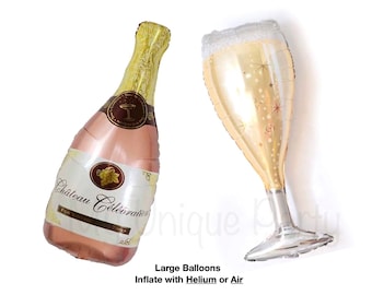 Wine Glass Balloon cheers 31 celebration wine B021