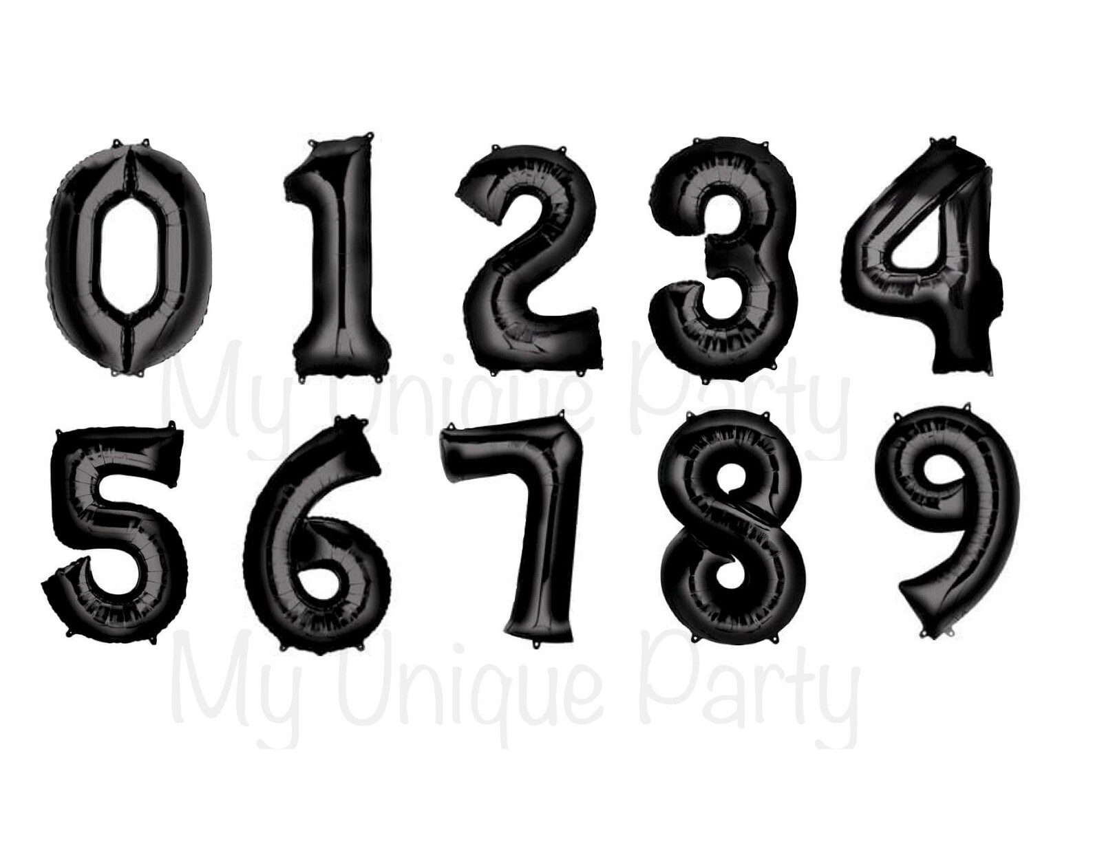 Black Letter Balloons Custom Letter Balloons Choose Your Etsy