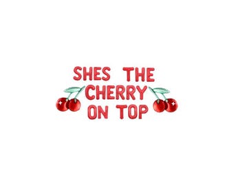 Shes The Cherry On Top Letter Balloons Cherry Bachelorette Bridal Shower Baby Shower