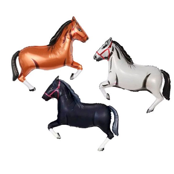 Horse Balloon, Cowboy, Cowgirl Party, Western Party, Kentucky Derby, Rodeo Decorations, Cowgirl Decorations, First Fiesta