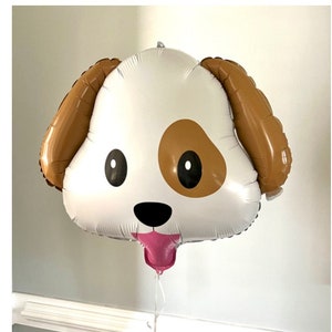 Puppy Balloon, First Birthday, Lets Pawty Decorations, Pet Birthday, Dog Themed Birthday, Bone Balloon, Dog Balloon, Kids Birthday