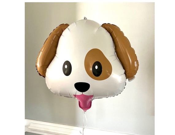 Puppy Balloon, First Birthday, Lets Pawty Decorations, Pet Birthday, Dog Themed Birthday, Bone Balloon, Dog Balloon, Kids Birthday