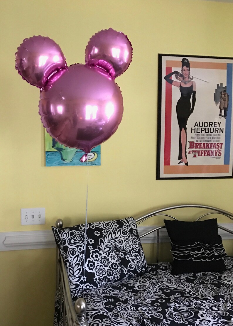 Mickey Mouse Balloons Large 23\u201d Mickey Balloon Mickey Mouse Party Mickey Mouse Clubhouse Theme Minnie Mouse Balloon Gender Reveal