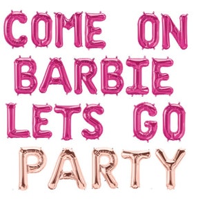 Come on Barbie Lets Go Party Barbie Birthday Barbie - Etsy