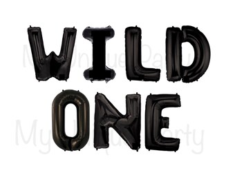 Wild One Letters - Etsy