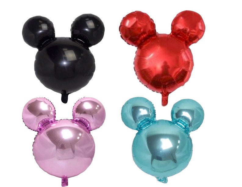 Mickey Mouse Balloons Large 23\u201d Mickey Balloon Mickey Mouse Party Mickey Mouse Clubhouse Theme Minnie Mouse Balloon Gender Reveal