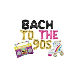 Bach To The 90S Bachelorette Bach To The 90s Balloons Roller Skate Balloon Boombox 90s Bach 90s Themed Bachelorette Party