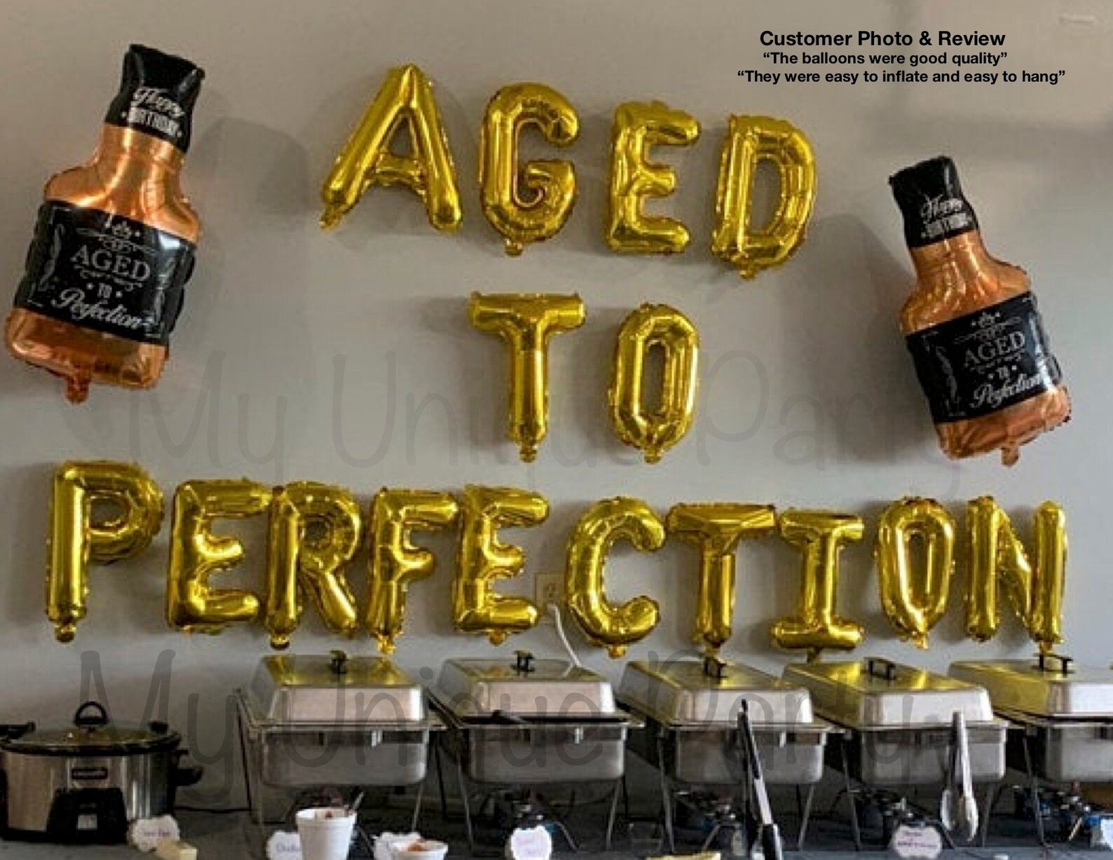 AGED TO PERFECTION Balloons Whiskey Bottle Balloon Milestone Etsy