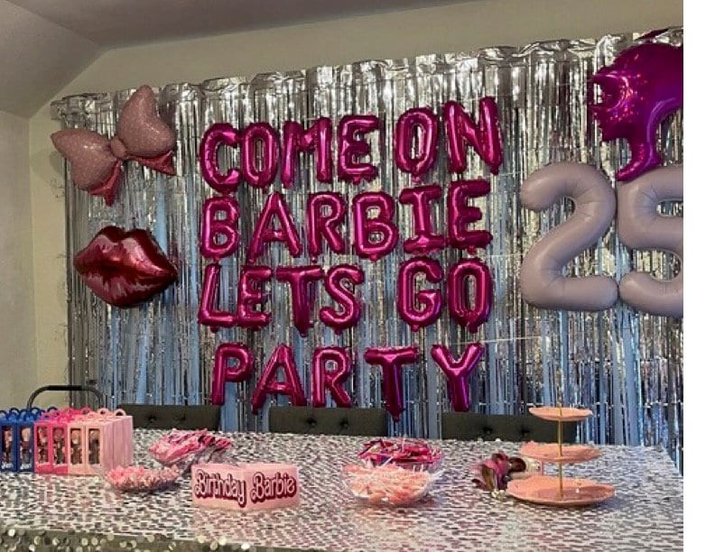 DIY Barbie Party Decoration Ideas - Gina C. Creates