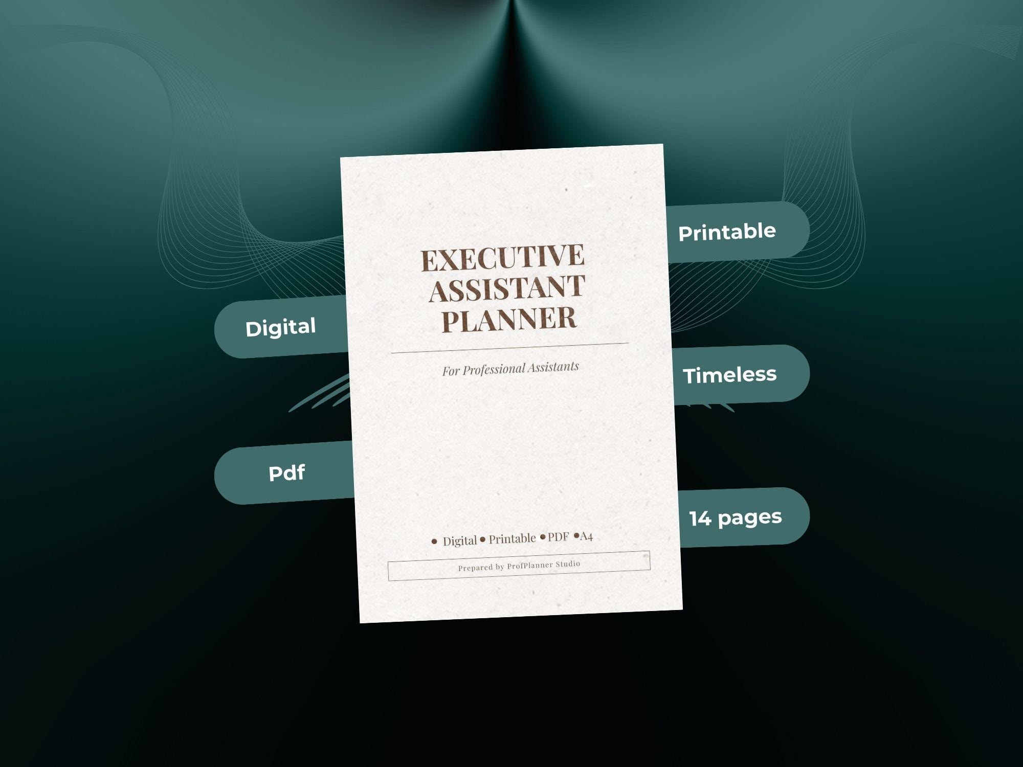 Executive Assistant Planner, Admin Organizer, Workflow Management ...