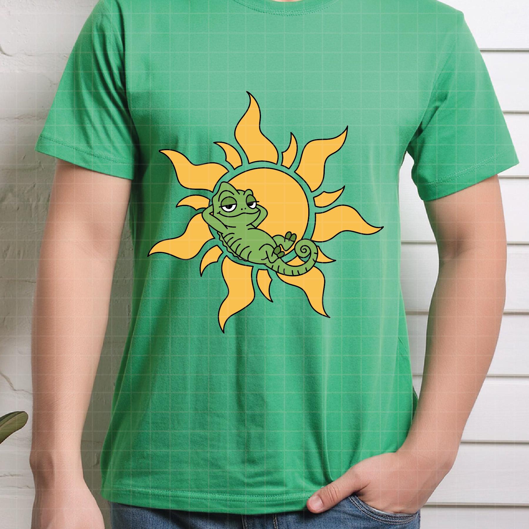 5305 - Pascal in Tangled's Logo Sun Dtf Full Color Svg, Eps, Png, Dxf ...