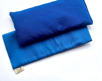 Sand Eye Pillow – Relaxation Pillow for Eyes – Filled with Filter Sand – Cotton