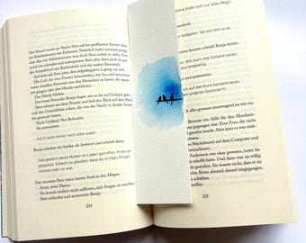 Bookmark - Watercolor - Hand-painted - 300 gsm paper