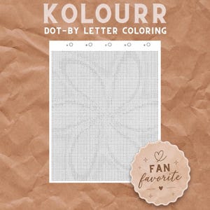 Livre de coloriage point par lettre, volume 2