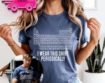 Comfort Colors Periodic Table Shirt, Project Hail Mary Tee, Jazz Hands Quote