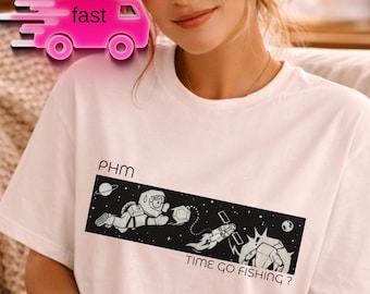 Phm Time Go Fishing Tshirt, Hoodie Tee, Film Lover Sweatshirt