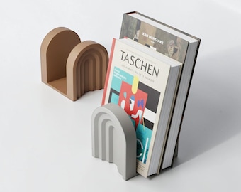 Arch Bookend | Art Deco Book Stand Coffee Table Books | Minimalist Decor