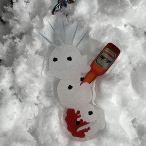 Llavero del trío de bolas de nieve de Jack Frost 2000 imagen 4