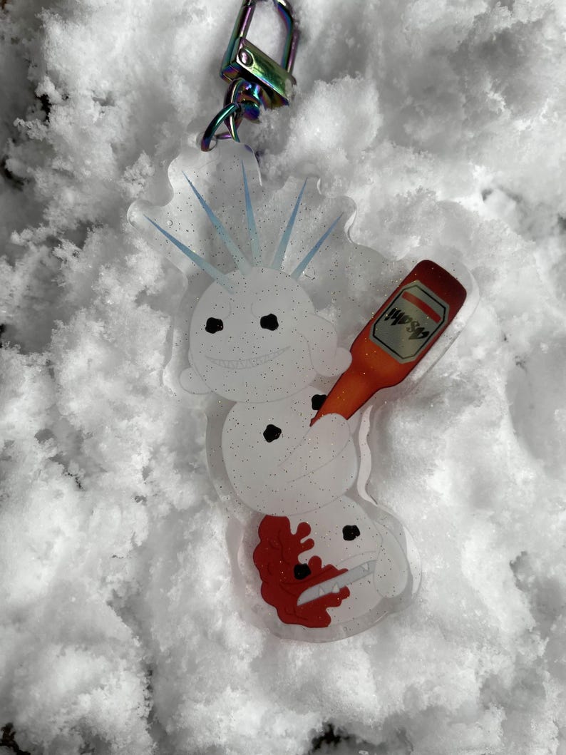 Llavero del trío de bolas de nieve de Jack Frost 2000 imagen 4