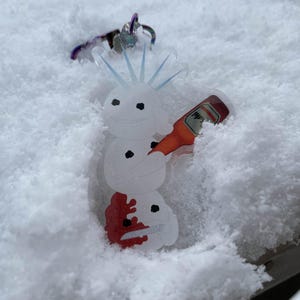 Llavero del trío de bolas de nieve de Jack Frost 2000 imagen 5