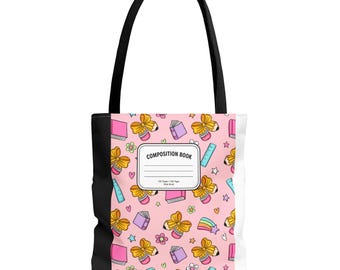 Bolsa para libros para profesores / Regalo de agradecimiento para profesores al regreso a clases / Bolsa para útiles escolares en 3 tamaños