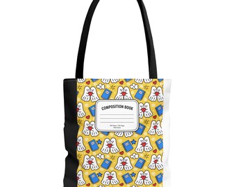 Bolso de mano Kawaii con diseño de fantasma para profesor/a / Regalo de regreso a clases / Regalo de agradecimiento para profesores/as de fin de año