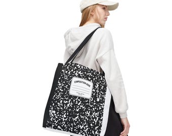 Bolsa para cuaderno de composición / Regalo divertido para agradecer a los profesores / Bolsa para profesores para el final del curso escolar