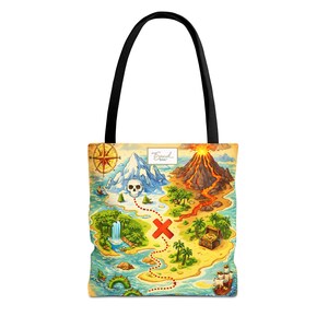 My Sand Bag™ | Pirate Treasure Map Tote