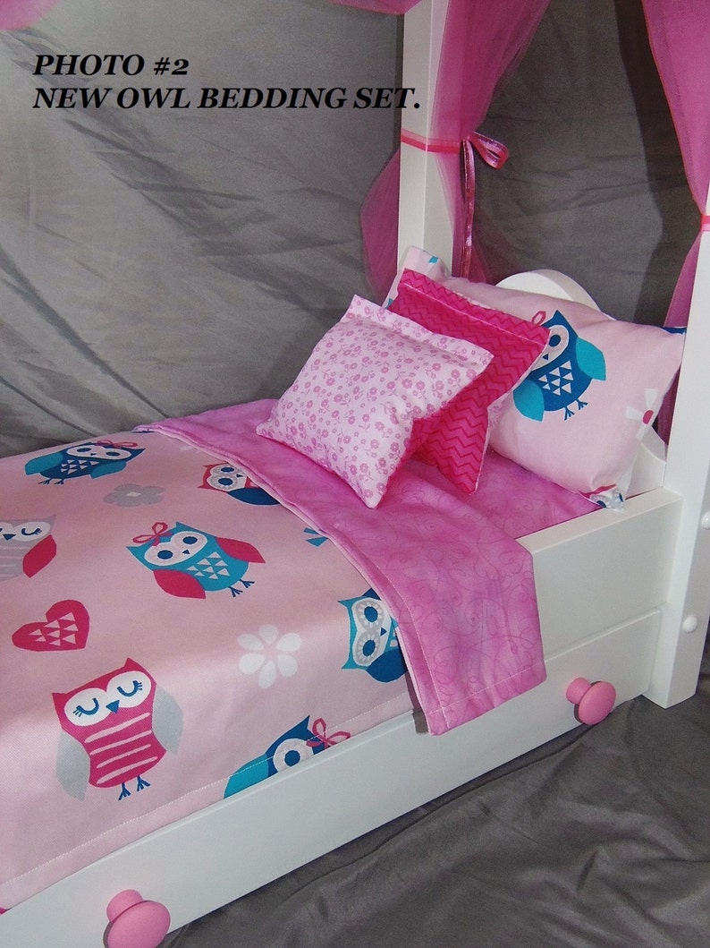 Doll Bunk Bed with Trundle Bed fits American Girl Doll and ...