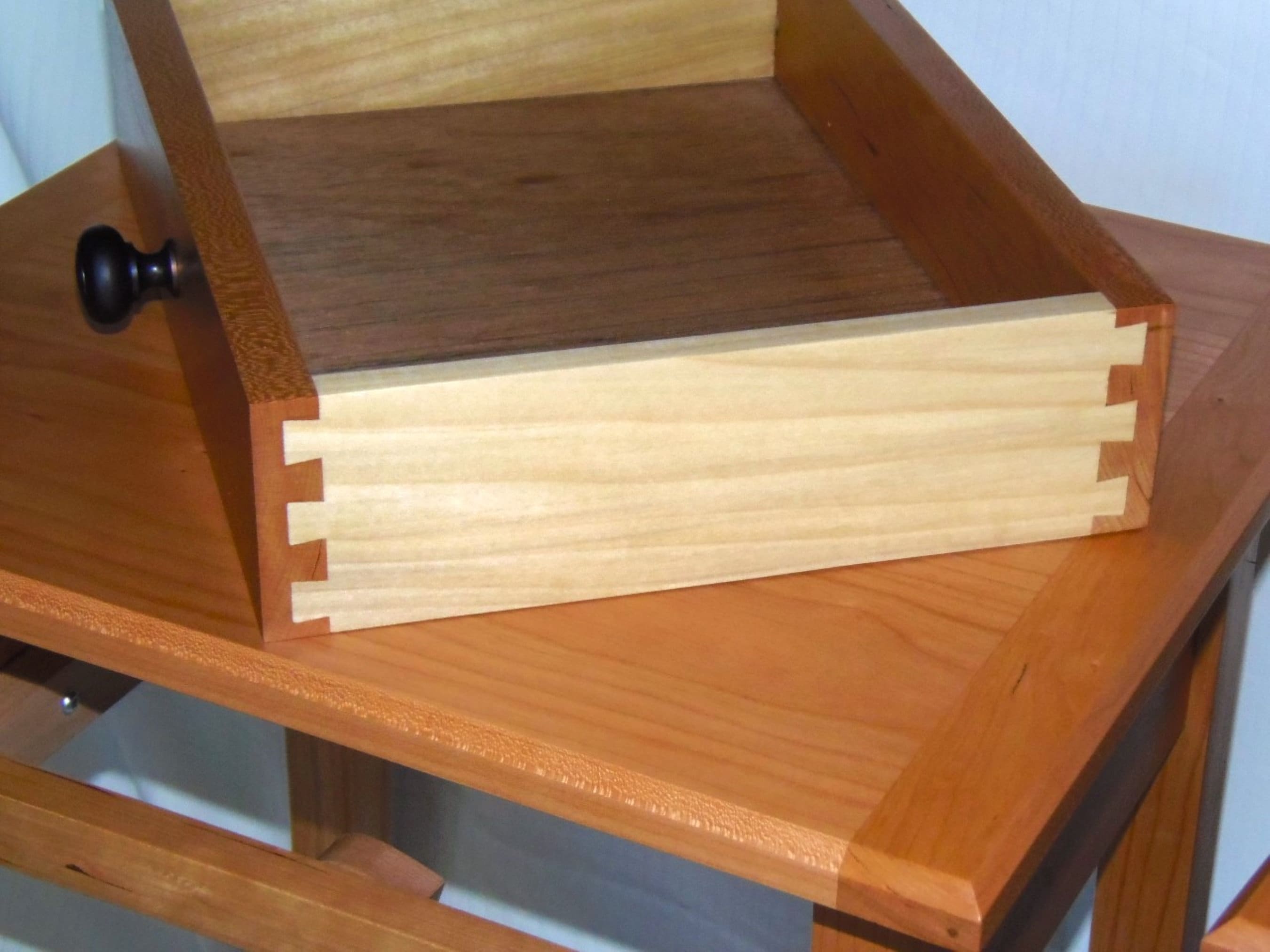 Two Shaker End Tables Made From Solid Cherry Etsy