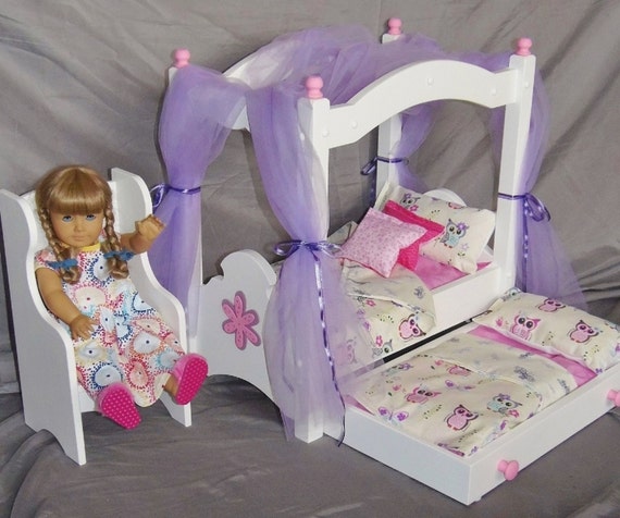 doll canopy bed
