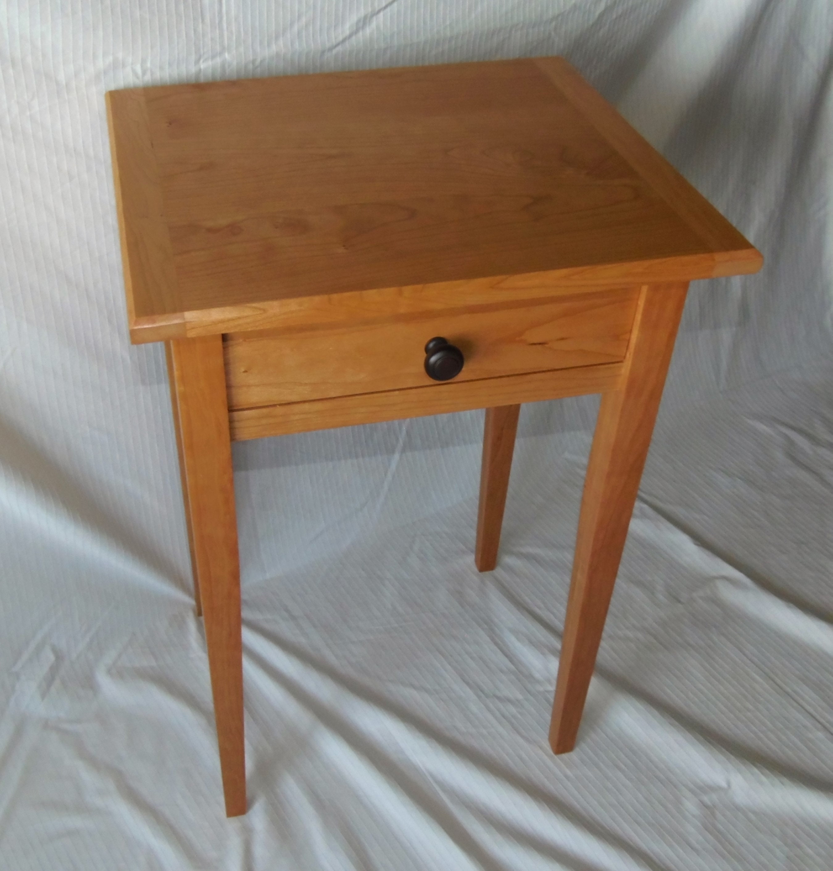 Shaker End Table Made From Solid Cherry Etsy