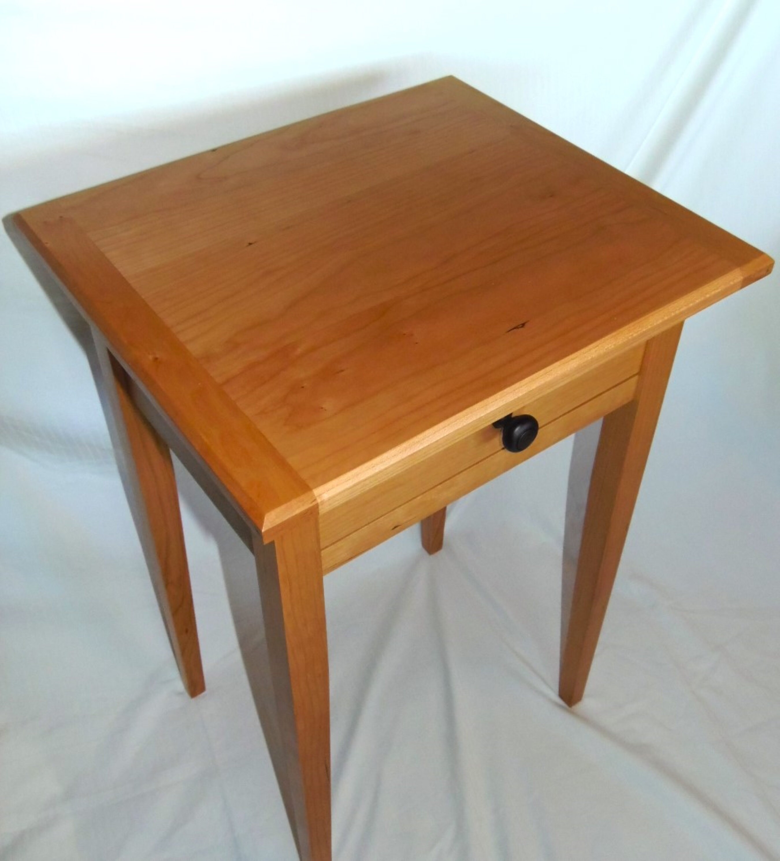 Two Shaker End Tables Made From Solid Cherry Etsy