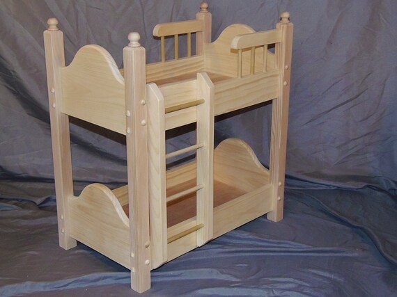 unfinished doll bed