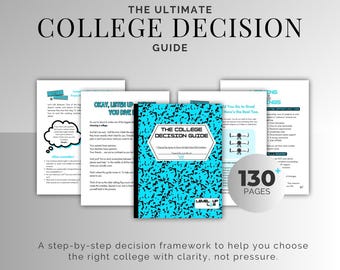 College Decision Guide | High School Seniors & Parents (PDF Download)