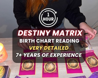 Destiny Matrix - Geburtshoroskop-Lesung | Astrologie Numerologie Einblicke | Liebe & Berufsorientierung | Same Hour PDF