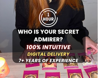 Secret Bewunderer Reading: Same Hour Intuitive Orakel (Digital PDF)