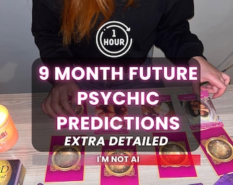 GLEICHE STUNDE 9 Monate Tarot Lesung | Spirituelle Liebe Einsicht | Beziehung & allgemeine Anleitung