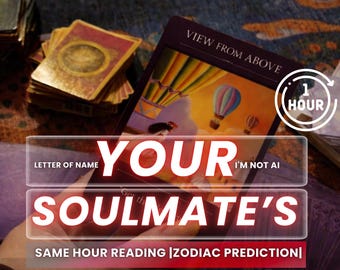 Seelenverwandte Namenslesung, psychische Liebesvorhersage, Zwillingsflammeneinsicht (Same Hour PDF)