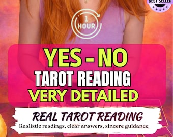 Hetzelfde uur vasten Ja of nee Tarotlezen | Eén vraag | Paranormaal advies | Digitale pdf